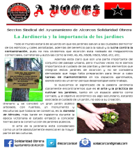 A VOCES ESPECIAL JARDINERÍA